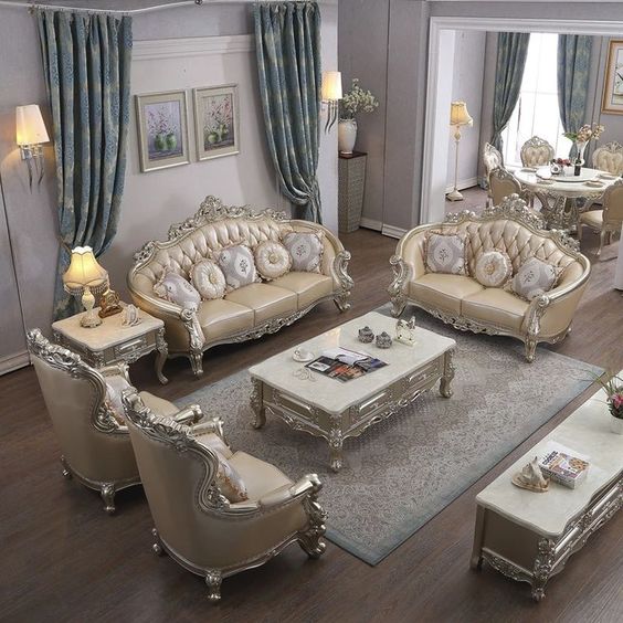 sofa cổ điển phòng khách