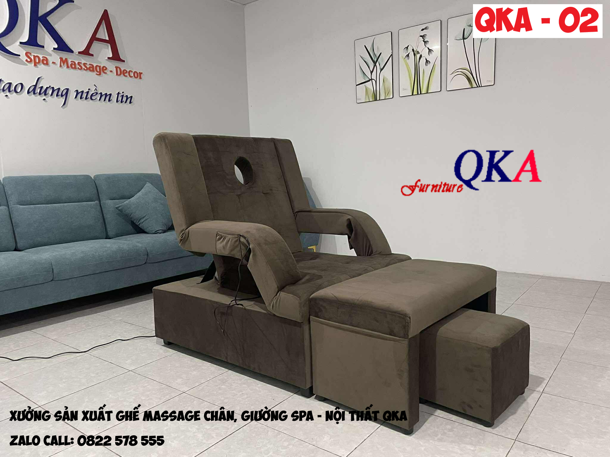 ghế massage chân giá tầm trung